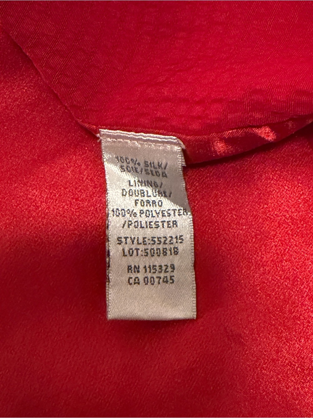 Badgley Mischka Red Silk Corset Midi Dress Strapless Cocktail Formal Size 10 - Picture 6 of 8